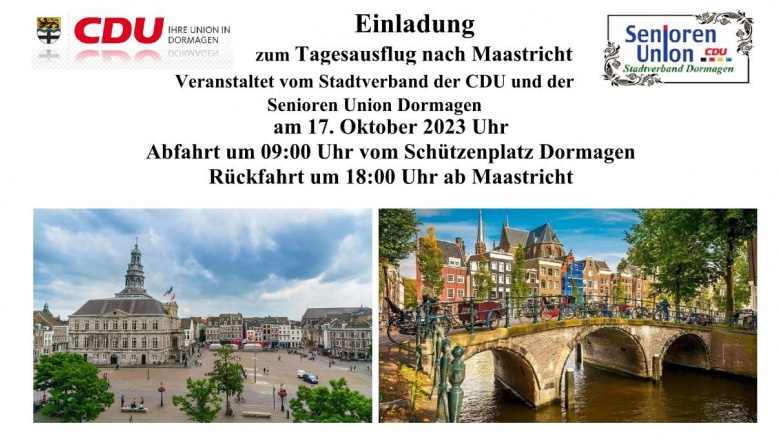 Tagesausflug nach Maastricht