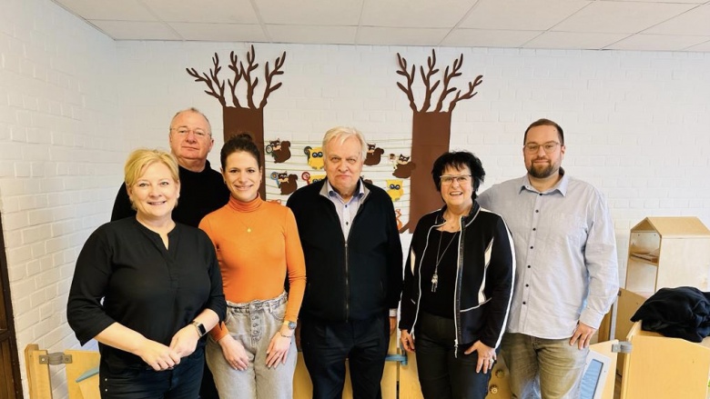 CDU-Politiker besuchen Kita „Arche“ in Rheinfeld CDU-Politiker besuchen Kita „Arche“ in Rheinfeld