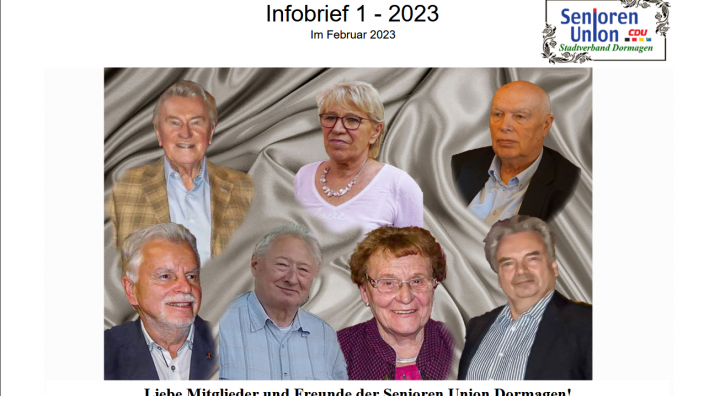 Infobrief 1/2023 der Senioren Union