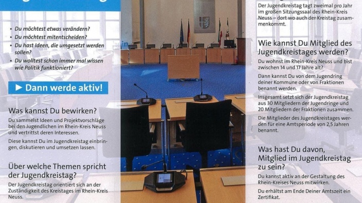 Jugendkreistag Flyer
